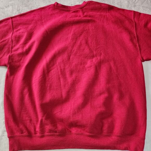 Gildan Heart Red Sweatshirt With Graphics Size 2XL - Picture 7 of 7